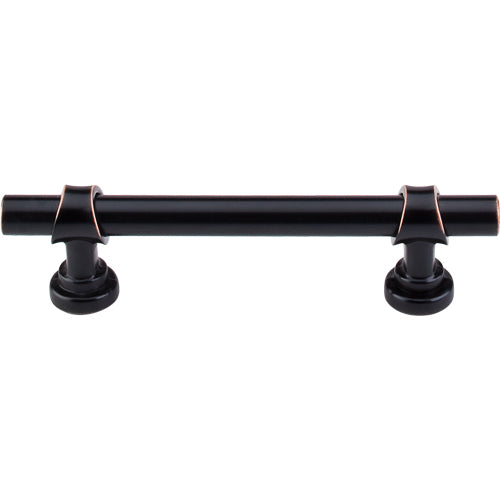 Top Knobs - Bit 3 3/4 Inch Center to Center Bar pull - Tuscan Bronze
