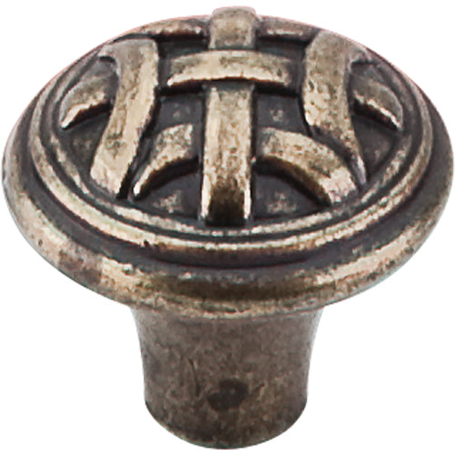 Top Knobs - Celtic 1 Inch Diameter Round Knob - German Bronze