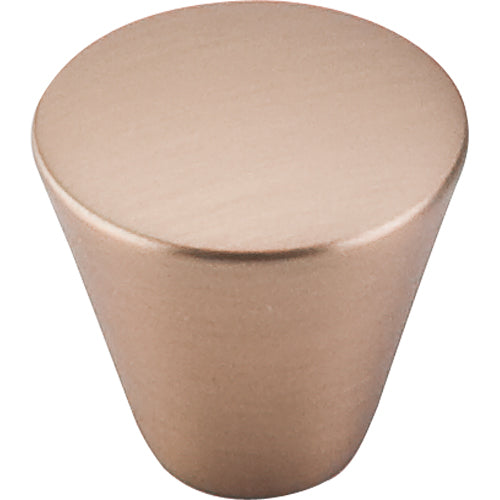 Top Knobs - Cone 1 1/16 Inch Diameter Round Knob - Brushed Bronze