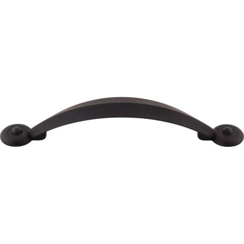 Top Knobs - Angle 3 3/4 Inch Center to Center Bar pull - Flat Black
