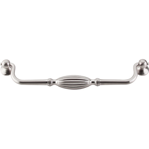 Top Knobs - Tuscany 8 13/16 Inch Center to Center Drop handle - Brushed Satin Nickel