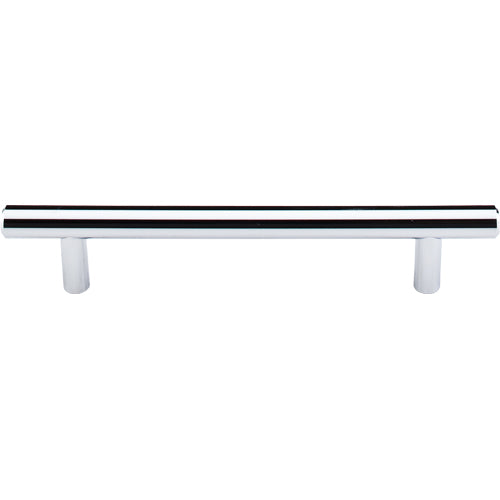 Top Knobs - Hopewell 5 1/16 Inch Center to Center Bar pull - Polished Chrome