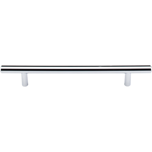 Top Knobs - Hopewell 6 5/16 Inch Center to Center Bar pull - Polished Chrome