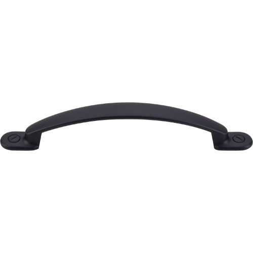 Top Knobs - Arendal 5 1/16 Inch Center to Center Bar pull - Flat Black