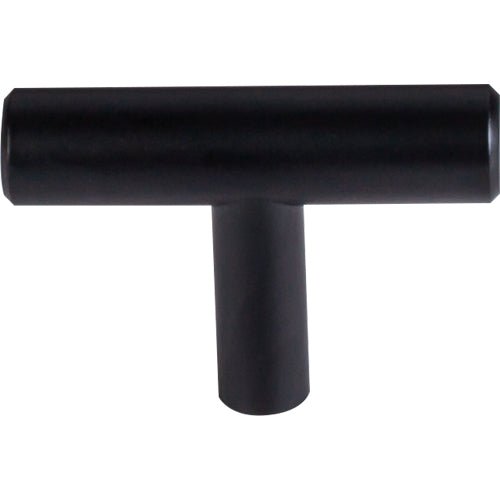 Top Knobs - Hopewell 2 Inch Length Bar Knob - Flat Black