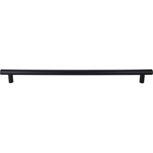 Top Knobs - Hopewell 12 Inch Center to Center Appliance pull - Flat Black