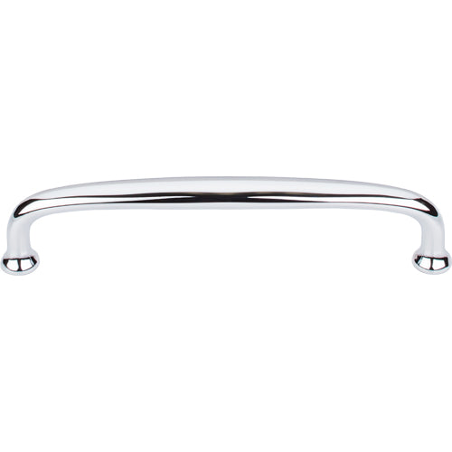 Top Knobs - Charlotte 6 Inch Center to Center Bar pull - Polished Chrome