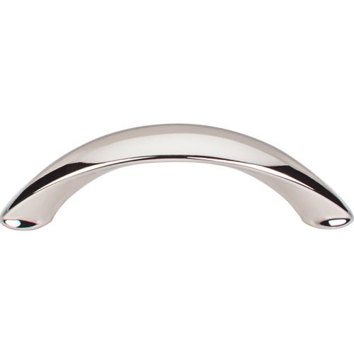 Top Knobs - Arc 3 Inch Center to Center Bar pull - Polished Nickel