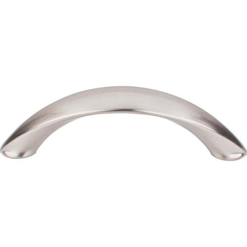 Top Knobs - Arc 3 Inch Center to Center Bar pull - Brushed Satin Nickel