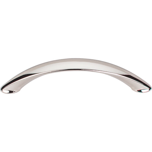 Top Knobs - Arc 4 Inch Center to Center Bar pull - Polished Nickel
