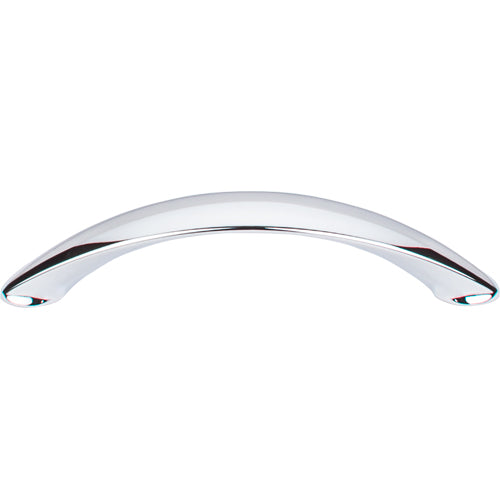 Top Knobs - Arc 4 Inch Center to Center Bar pull - Polished Chrome