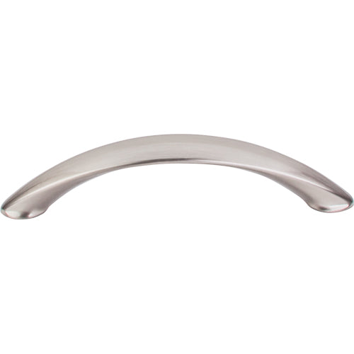 Top Knobs - Arc 4 Inch Center to Center Bar pull - Brushed Satin Nickel