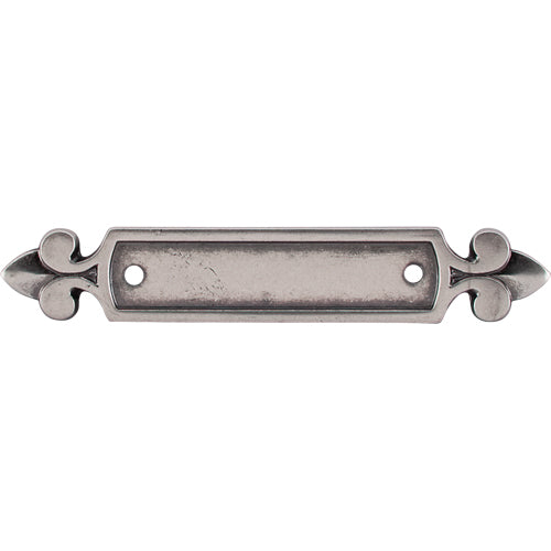 Top Knobs - Dover Backplate  Backplate - Pewter Antique