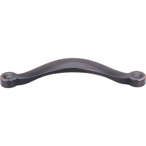 Top Knobs - Saddle 5 1/16 Inch Center to Center Bar pull - Tuscan Bronze