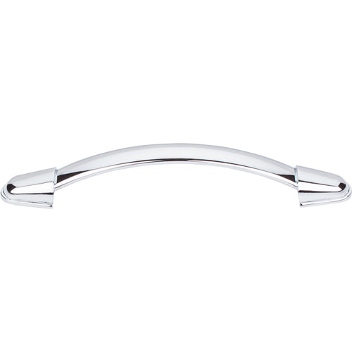 Top Knobs - Buckle 5 1/16 Inch Center to Center Bar pull - Polished Chrome