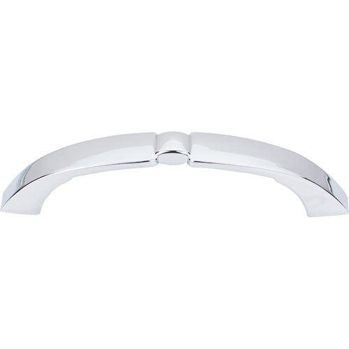 Top Knobs - Lida 3 3/4 Inch Center to Center Bar pull - Polished Chrome
