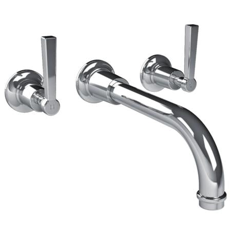 Lefroy Brooks - Fleetwood Lever Wall Monted Bath Filler Trim