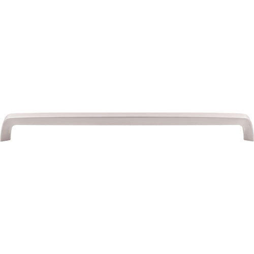 Top Knobs - Tapered Bar 12 5/8 Inch Center to Center Bar pull - Brushed Satin Nickel