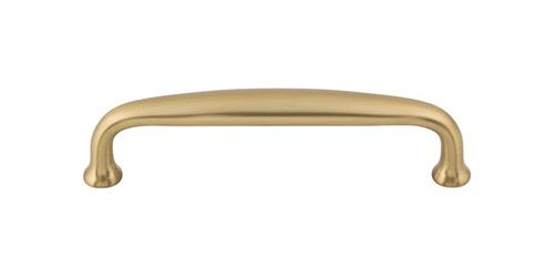 Top Knobs - Charlotte 4 Inch Center to Center Bar pull - Honey Bronze