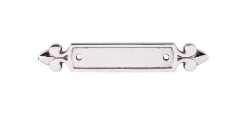 Top Knobs - Dover Backplate  Backplate - Polished Nickel