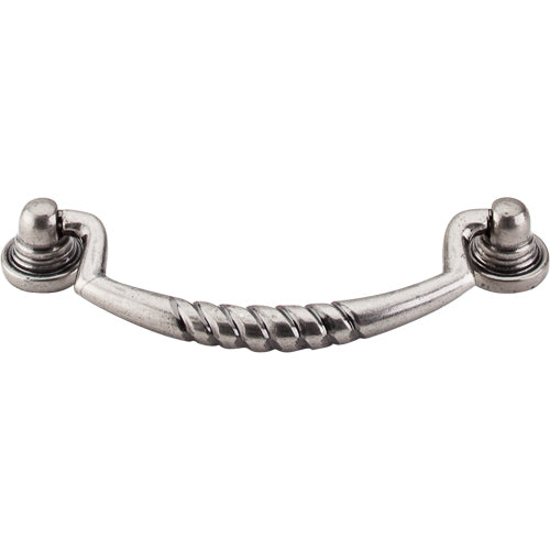 Top Knobs - Salisbury 3 3/4 Inch Center to Center Bar pull - Pewter Antique