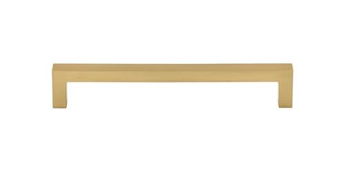 Top Knobs - Square Bar 6 5/16 Inch Center to Center Bar pull - Honey Bronze