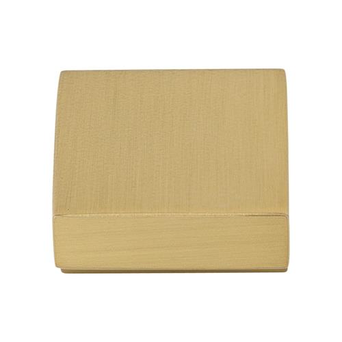 Top Knobs - Square 1 Inch Length Square Knob - Honey Bronze