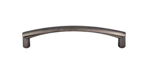 Top Knobs - Griggs 5 1/16 Inch Center to Center Arch pull - Ash Gray
