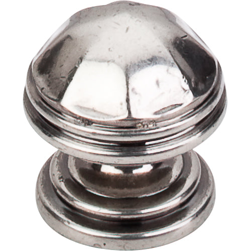 Top Knobs - London 1 1/4 Inch Diameter Round Knob - Pewter Antique