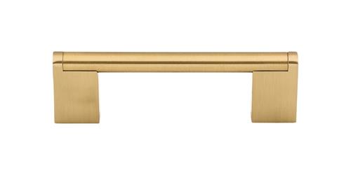 Top Knobs - Princetonian 3 3/4 Inch Center to Center Bar pull - Honey Bronze