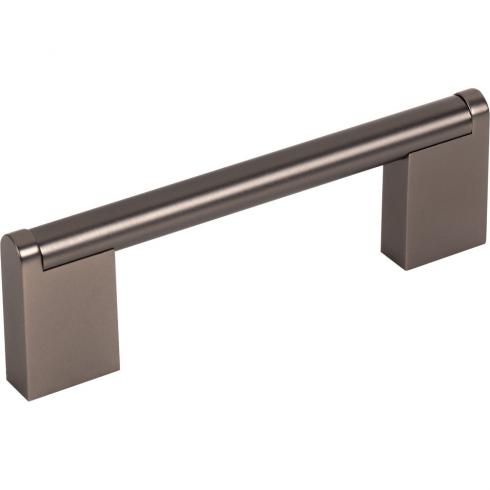 Top Knobs - Princetonian 3 3/4 Inch Center to Center Bar pull - Ash Gray
