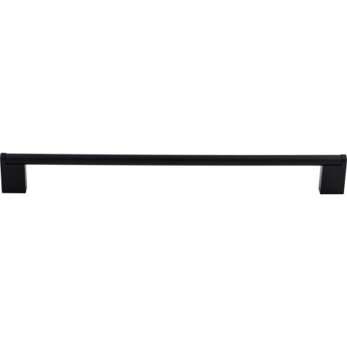 Top Knobs - Princetonian 24 Inch Center to Center Appliance pull - Flat Black