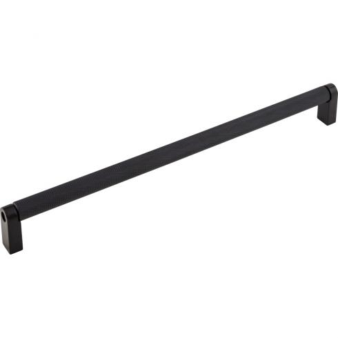 Top Knobs - Amwell 12 Inch Center to Center Appliance pull - Flat Black