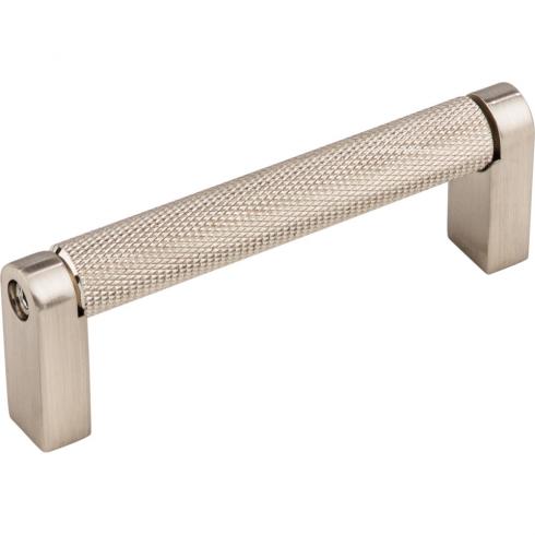 Top Knobs - Amwell 3 3/4 Inch Center to Center Bar pull - Brushed Satin Nickel