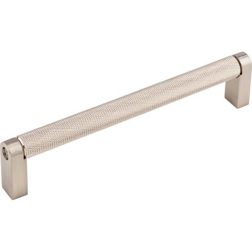 Top Knobs - Amwell 6 5/16 Inch Center to Center Bar pull - Brushed Satin Nickel