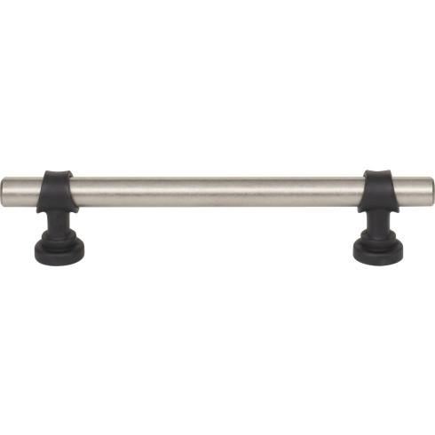 Top Knobs - Bit 5 1/16 Inch Center to Center Bar pull - Pewter Antique and Flat Black