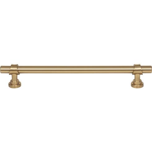 Top Knobs - Bit 7 9/16 Inch Center to Center Bar pull - Honey Bronze
