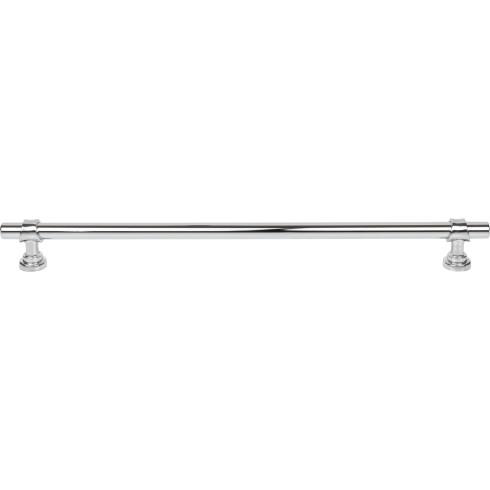 Top Knobs - Bit 12 Inch Center to Center Bar pull - Polished Chrome