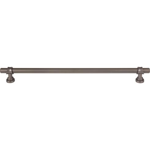 Top Knobs - Bit 12 Inch Center to Center Bar pull - Ash Gray