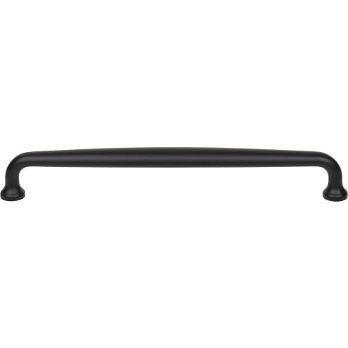 Top Knobs - Charlotte 8 Inch Center to Center Bar pull - Flat Black