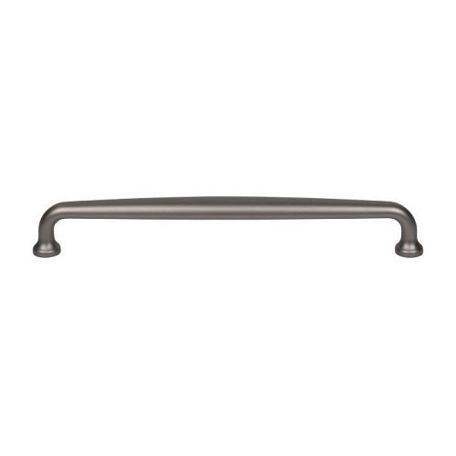 Top Knobs - Charlotte 12 Inch Center to Center Bar pull - Ash Gray