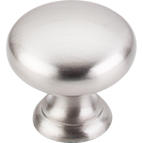 Top Knobs - Mushroom 1 1/4 Inch Diameter Round Knob - Brushed Satin Nickel
