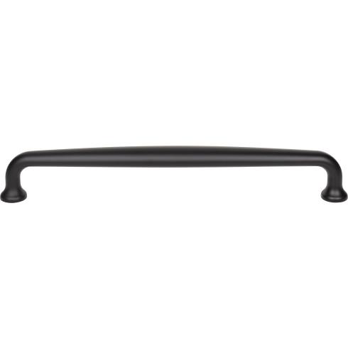 Top Knobs - Charlotte 12 Inch Center to Center Appliance pull - Flat Black