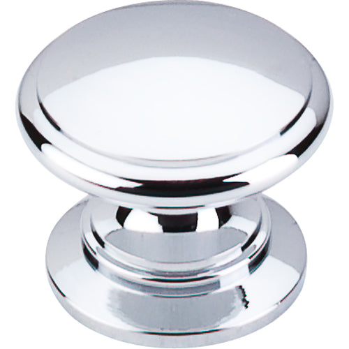 Top Knobs - Ray 1 1/4 Inch Diameter Round Knob - Polished Chrome