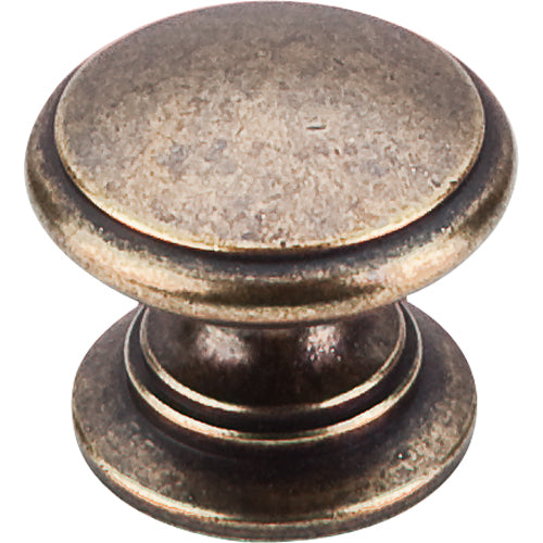 Top Knobs - Ray 1 1/4 Inch Diameter Round Knob - German Bronze