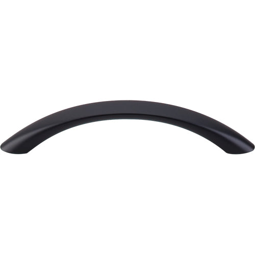 Top Knobs - Bow 3 3/4 Inch Center to Center Bar pull - Flat Black