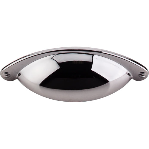 Top Knobs - Arendal 2 1/2 Inch Center to Center Cup/Bin pull - Black Nickel