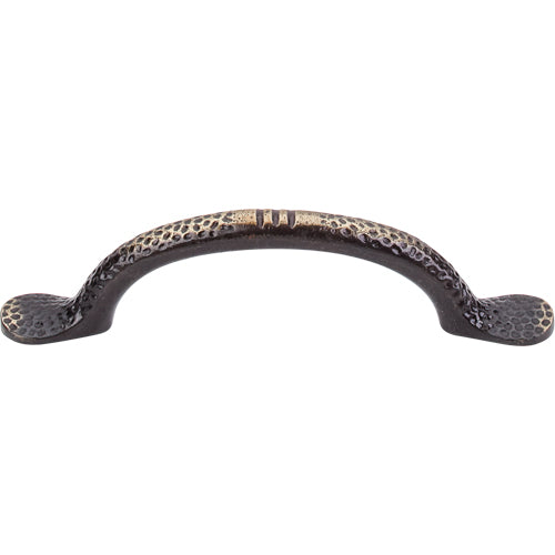 Top Knobs - Warwick Fixed 3 3/4 Inch Center to Center Bar pull - Dark Antique Brass