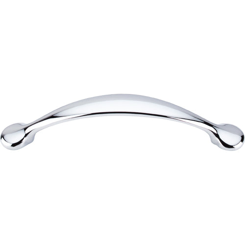 Top Knobs - Honeyman 5 1/16 Inch Center to Center Bar pull - Polished Chrome