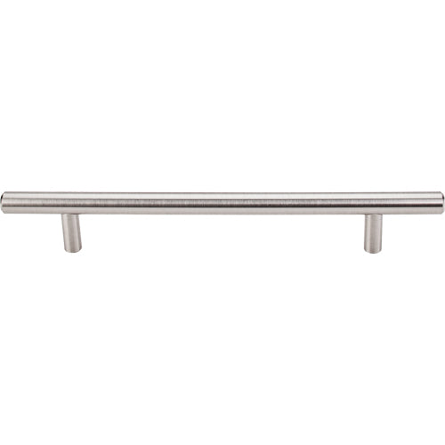 Top Knobs - Hopewell 6 5/16 Inch Center to Center Bar pull - Brushed Satin Nickel